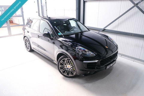 Porsche Cayenne 3.0 E-Hybrid Platinum Edition | Dealer OH | Trekhaak | Stoelkoeling | 360 cam | Panoramadak | Adaptive |
