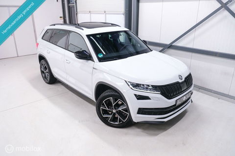 Škoda Kodiaq 2.0 TSI 4x4 Sportline Business 7p. | Panorama | LED | Adaptive | DAB+ | CarPlay | Memory | Keyless |