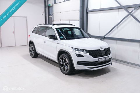 Škoda Kodiaq 2.0 TSI 4x4 Sportline Business 7p. | Panorama | LED | Adaptive | DAB+ | CarPlay | Memory | Keyless |