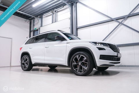 Škoda Kodiaq 2.0 TSI 4x4 Sportline Business 7p. | Panorama | LED | Adaptive | DAB+ | CarPlay | Memory | Keyless |