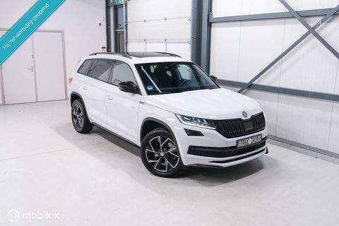 Škoda Kodiaq 2.0 TSI 4x4 Sportline Business 7p. | Panorama | LED | Adaptive | DAB+ | CarPlay | Memory | Keyless |