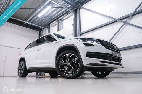 Škoda Kodiaq 2.0 TSI 4x4 Sportline Business 7p. | Panorama | LED | Adaptive | DAB+ | CarPlay | Memory | Keyless |