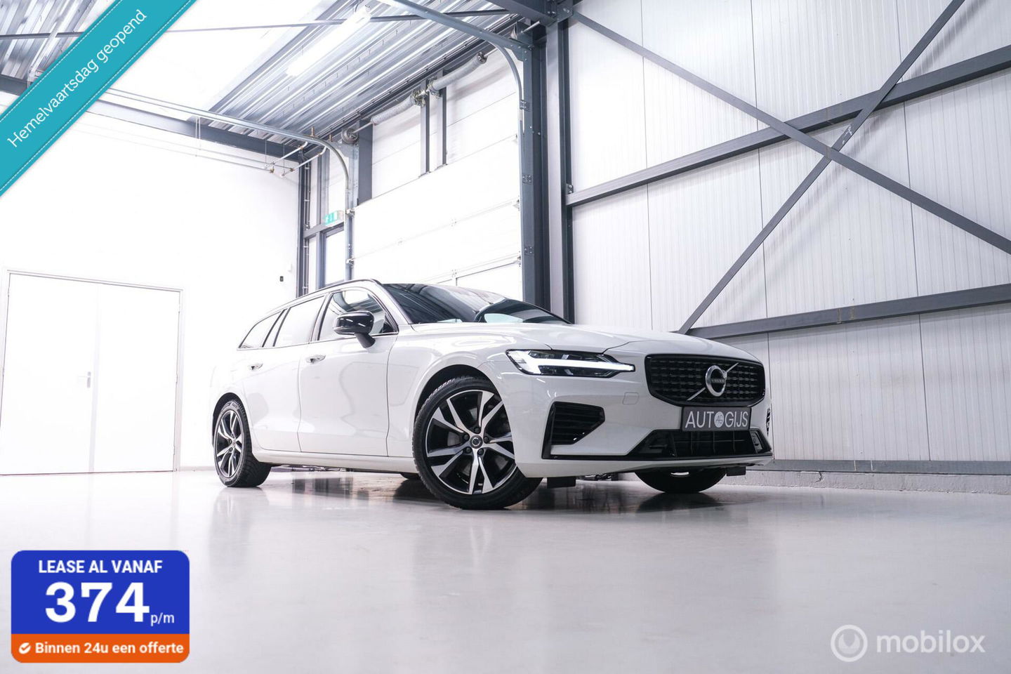 Volvo V60 2.0 T8 Recharge AWD R-Design | NL auto | DAB+ | CarPlay | Adaptive | Blis | Rijklaar |