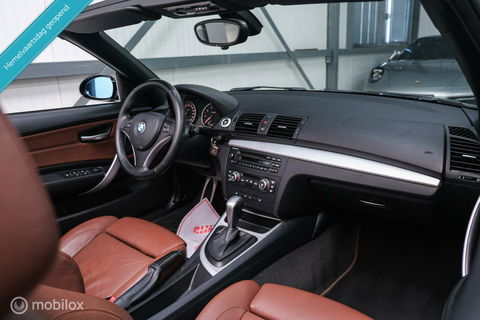 BMW 1 Serie Cabrio 118i High Executive M pakket | Leder | automaat | Xenon | Sportstoelen | youngtimer |