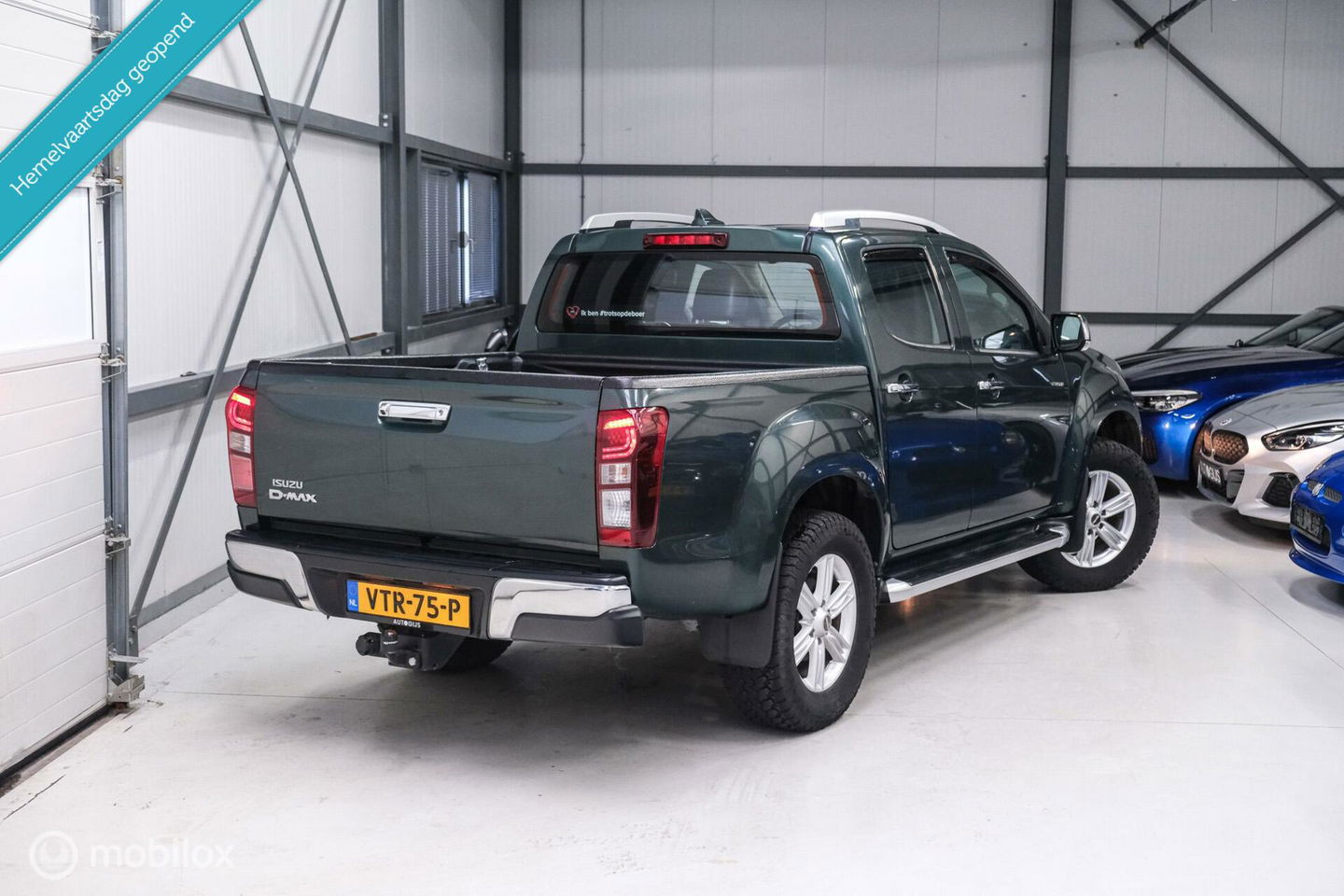 Isuzu D-max 1.9 Double Cab lang LS | 4x4 | Camera | Automaat | Zeer netjes | LED | Toyota Hilux |