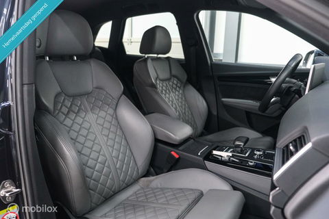 Audi Q5 55 TFSI e quattro S edition Competition | Luchtvering | 360 cam | Trekhaak | Diamond stitch | VC | Memory | NL auto NAP |
