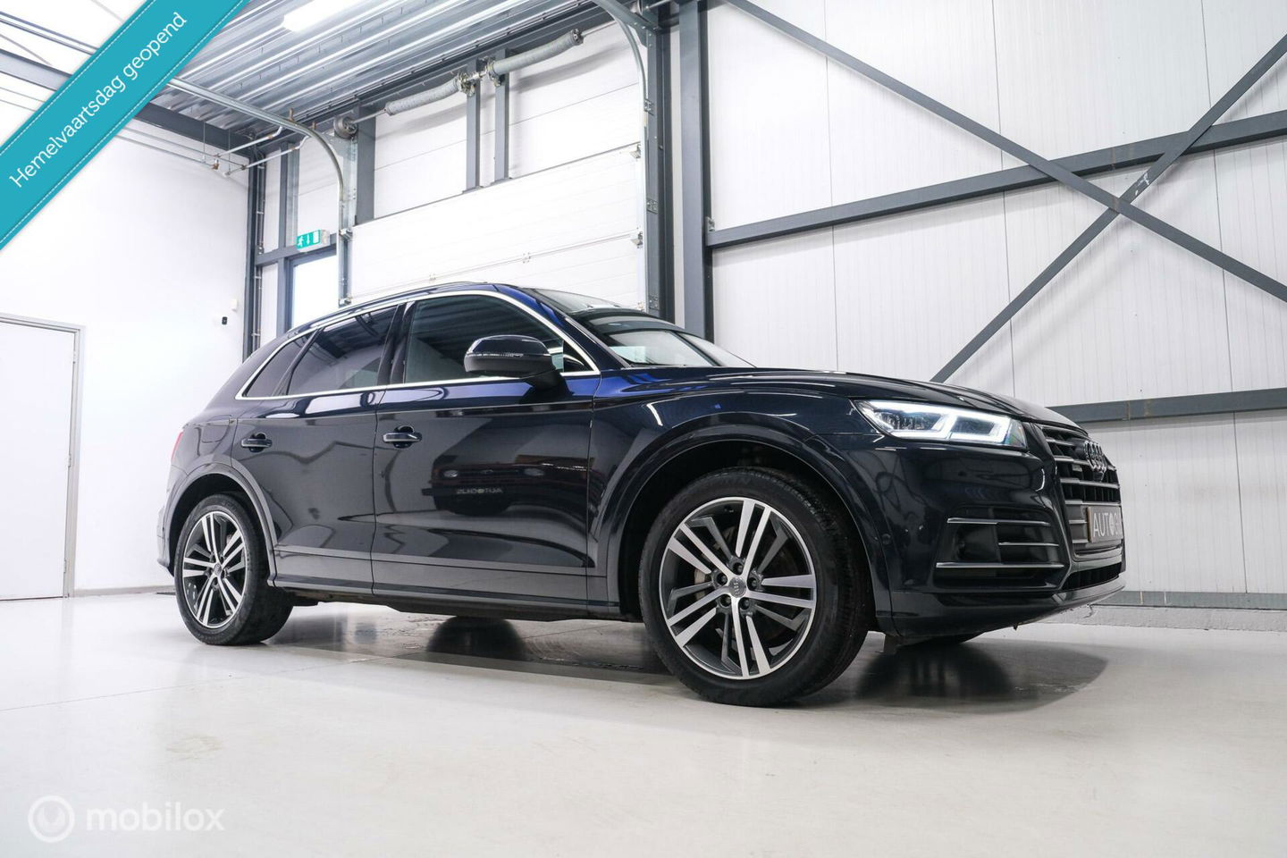 Audi Q5 55 TFSI e quattro S edition Competition | Luchtvering | 360 cam | Trekhaak | Diamond stitch | VC | Memory | NL auto NAP |