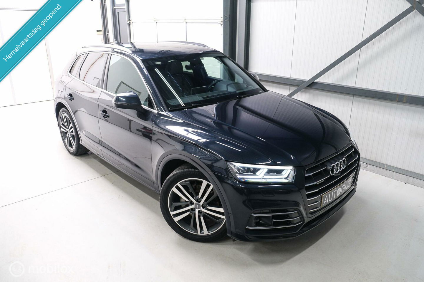 Audi Q5 55 TFSI e quattro S edition Competition | Luchtvering | 360 cam | Trekhaak | Diamond stitch | VC | Memory | NL auto NAP |