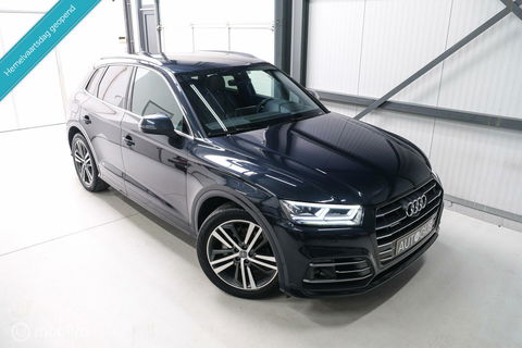 Audi Q5 55 TFSI e quattro S edition Competition | Luchtvering | 360 cam | Trekhaak | Diamond stitch | VC | Memory | NL auto NAP |