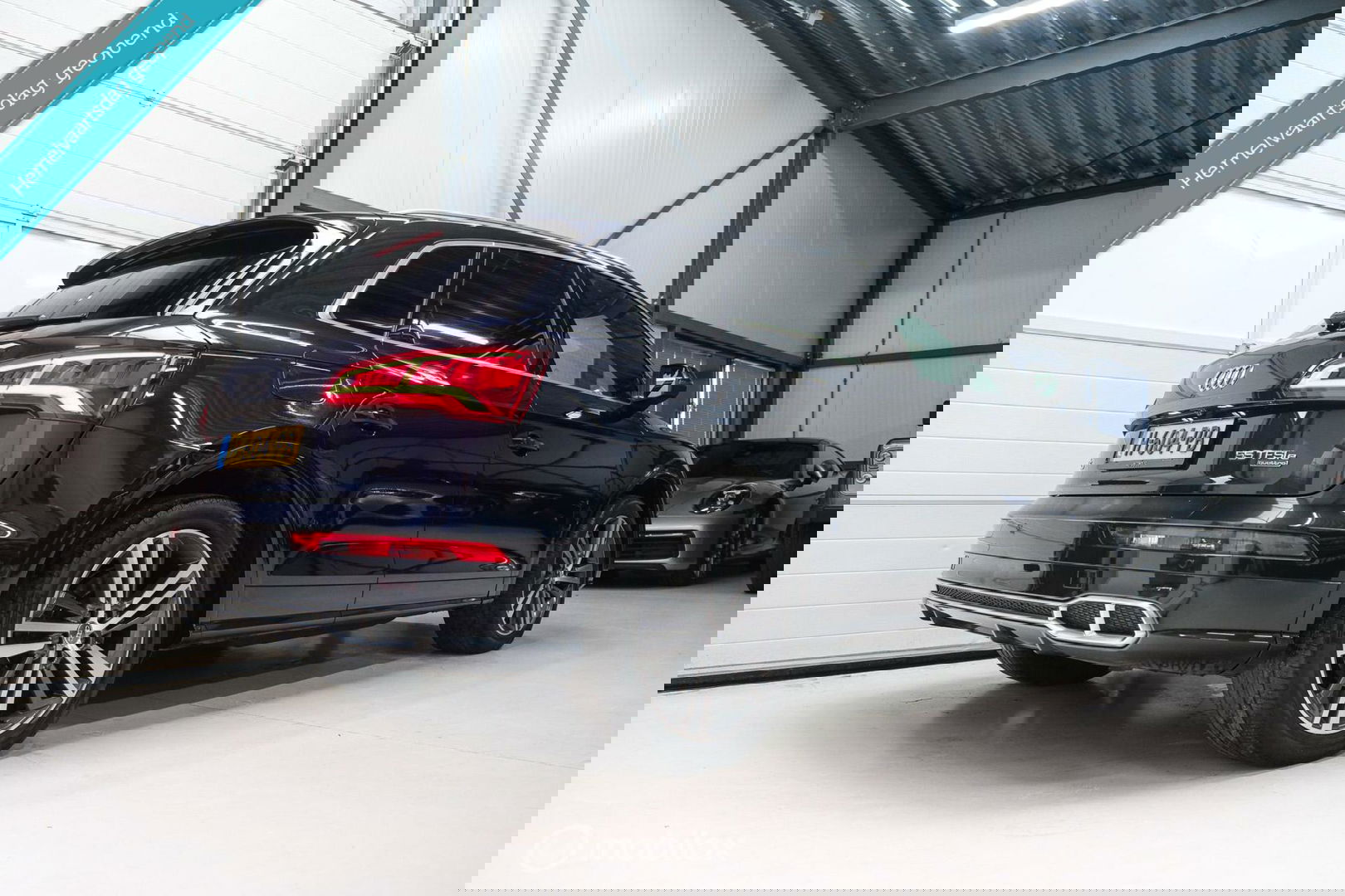 Audi Q5 55 TFSI e quattro S edition Competition | Luchtvering | 360 cam | Trekhaak | Diamond stitch | VC | Memory | NL auto NAP |