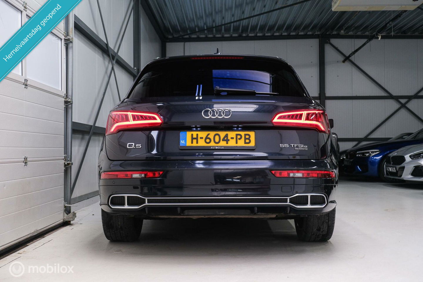 Audi Q5 55 TFSI e quattro S edition Competition | Luchtvering | 360 cam | Trekhaak | Diamond stitch | VC | Memory | NL auto NAP |