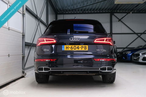 Audi Q5 55 TFSI e quattro S edition Competition | Luchtvering | 360 cam | Trekhaak | Diamond stitch | VC | Memory | NL auto NAP |