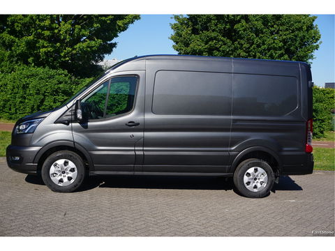 Ford Transit 350M L2H2 Limited AUT-8 165PK BPM VRIJ Navi, Adap. Cruise, 360° Cam, Trekhaak, Xenon!! NR. 296