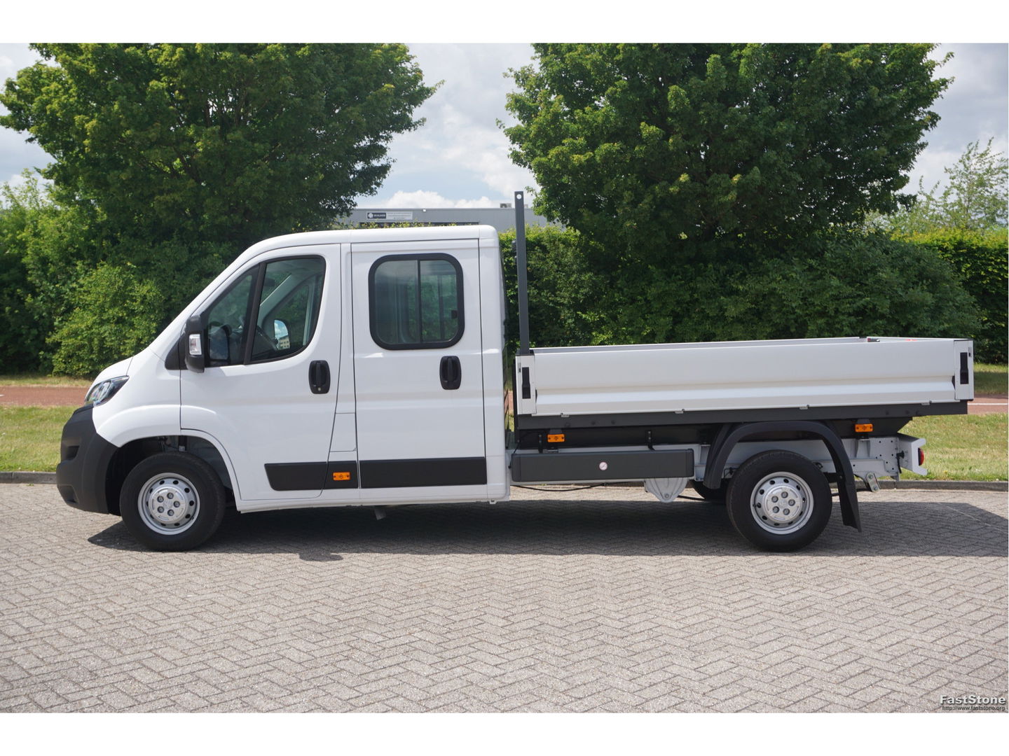Peugeot Boxer 35 DOKA 140PK L3 Open Laadbak BPM VRIJ Airco, Cruise!! NR. 306