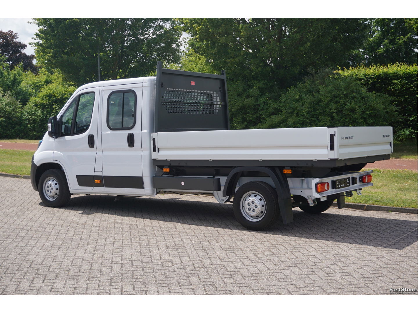 Peugeot Boxer 35 DOKA 140PK L3 Open Laadbak BPM VRIJ Airco, Cruise!! NR. 306