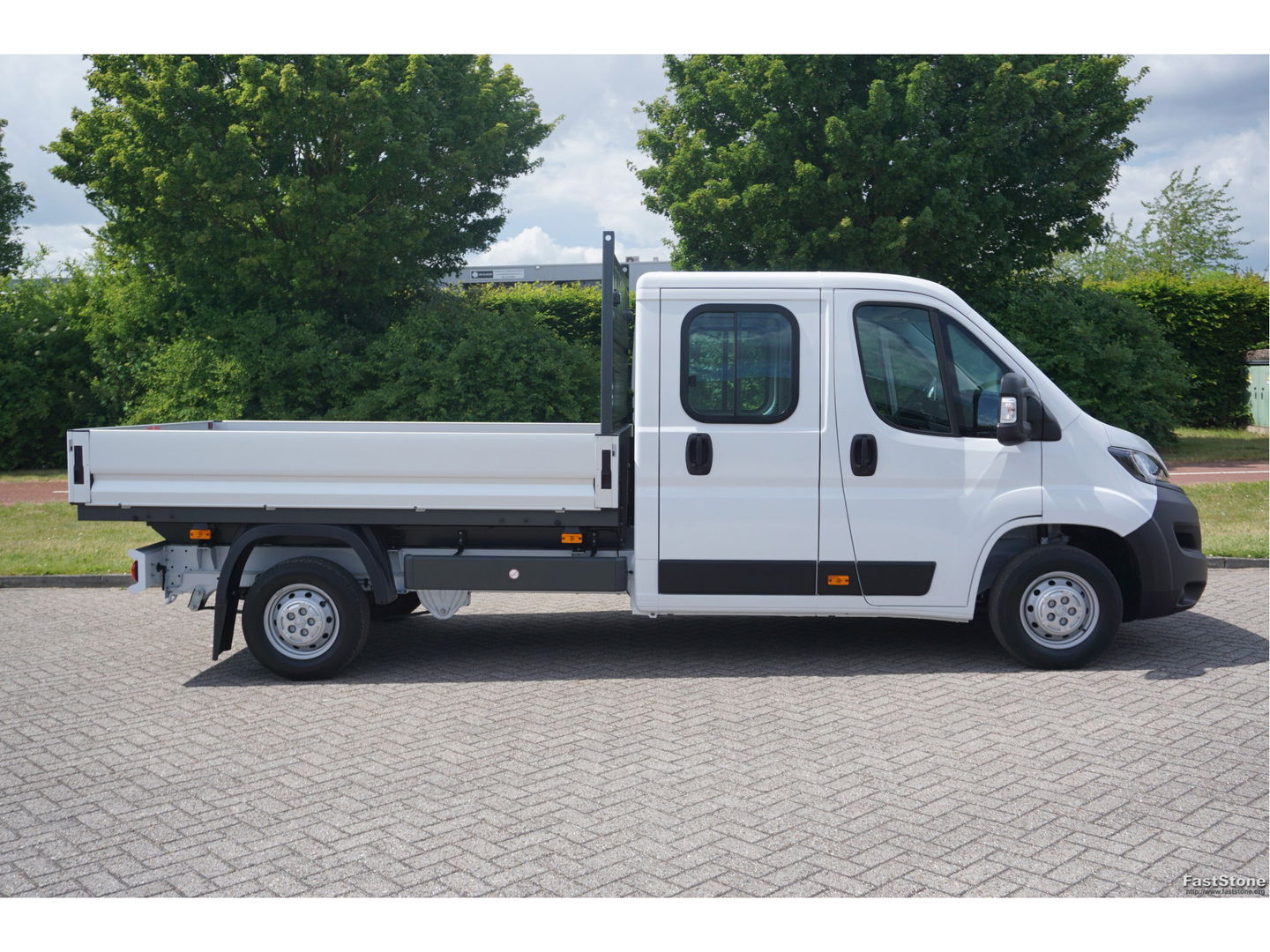Peugeot Boxer 35 DOKA 140PK L3 Open Laadbak BPM VRIJ Airco, Cruise!! NR. 306