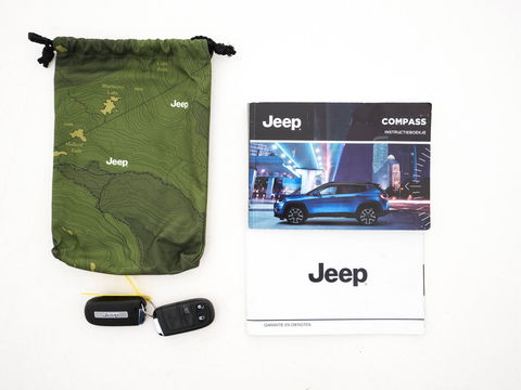 Jeep Compass 1.3T Night-Eagle Aut. *LEATHER-MICROFIBRE | NAVI-FULLMAP | KEYLESS | CAMERA | HEATED-SEATS | COMFORT-SEATS | DAB+ | ECC | LANE-ASSIST | PDC | CRUISE | 19''ALU*