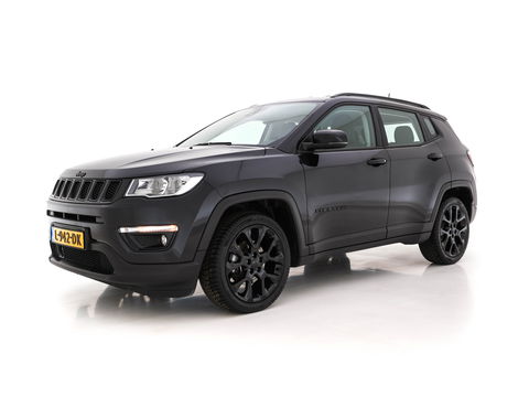 Jeep Compass 1.3T Night-Eagle Aut. *LEATHER-MICROFIBRE | NAVI-FULLMAP | KEYLESS | CAMERA | HEATED-SEATS | COMFORT-SEATS | DAB+ | ECC | LANE-ASSIST | PDC | CRUISE | 19''ALU*