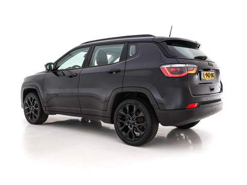 Jeep Compass 1.3T Night-Eagle Aut. *LEATHER-MICROFIBRE | NAVI-FULLMAP | KEYLESS | CAMERA | HEATED-SEATS | COMFORT-SEATS | DAB+ | ECC | LANE-ASSIST | PDC | CRUISE | 19''ALU*