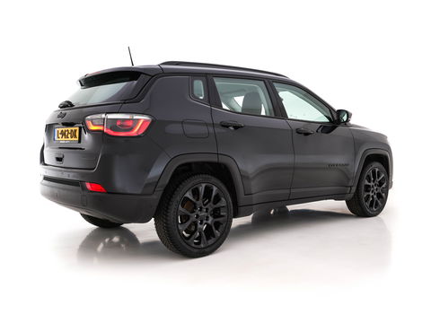 Jeep Compass 1.3T Night-Eagle Aut. *LEATHER-MICROFIBRE | NAVI-FULLMAP | KEYLESS | CAMERA | HEATED-SEATS | COMFORT-SEATS | DAB+ | ECC | LANE-ASSIST | PDC | CRUISE | 19''ALU*