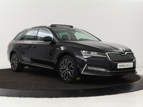 Škoda Superb 1.4 TSI iV Laurin & Klement | Panoramadak | Leder | Adaptive cruise | Canton Sound | Stoelverwarming | Standkachel | Carplay | Camera | Full LED | Memory
