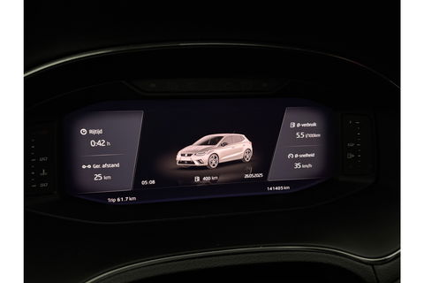 SEAT Ibiza 1.0 TSI FR 116PK Pano Virtual LED Sfeer Beats Audio Camera Carplay Clima Cruise Navi 18"LMV PDC