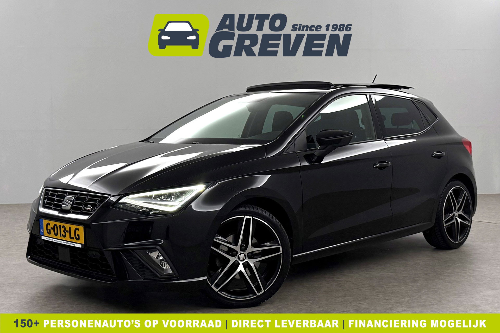SEAT Ibiza 1.0 TSI FR 116PK Pano Virtual LED Sfeer Beats Audio Camera Carplay Clima Cruise Navi 18"LMV PDC