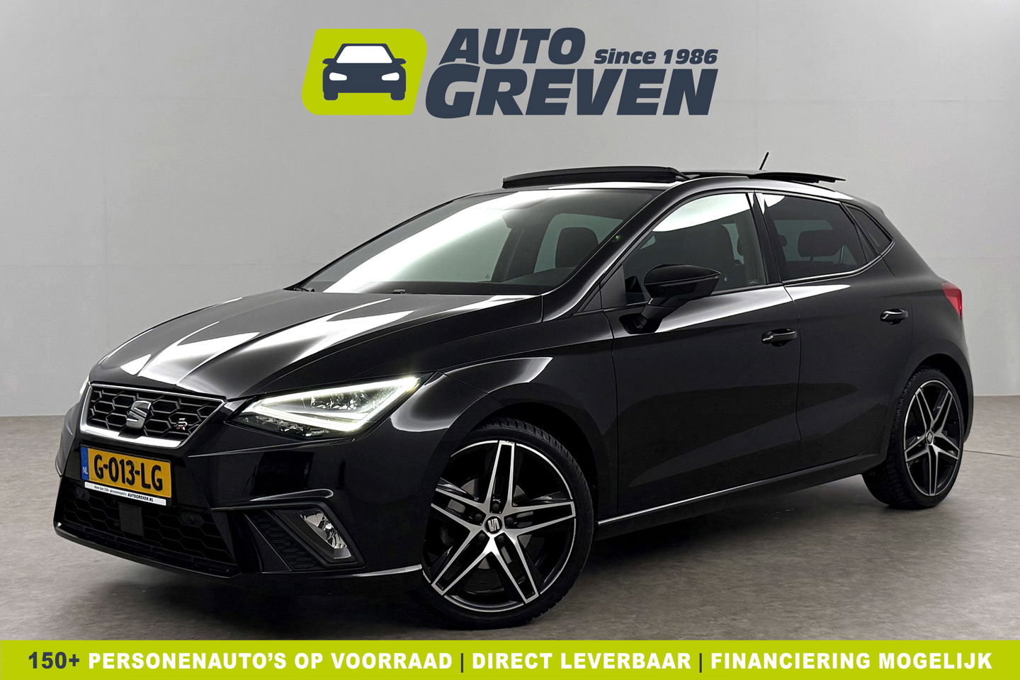 SEAT Ibiza 1.0 TSI FR 116PK Pano Virtual LED Sfeer Beats Audio Camera Carplay Clima Cruise Navi 18"LMV PDC