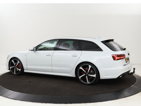 Audi A6 2.0 TFSI quattro S line | Stoelverwarming | Trekhaak | Leder/Alcantara | Camera | Navigatie | Achterbankverwarming | 20'' lichtmetalen velgen | Xenon | Parkeerhulp | Bluetooth