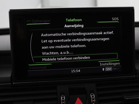 Audi A6 2.0 TFSI quattro S line | Stoelverwarming | Trekhaak | Leder/Alcantara | Camera | Navigatie | Achterbankverwarming | 20'' lichtmetalen velgen | Xenon | Parkeerhulp | Bluetooth