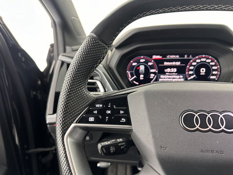 Audi Q4 e-tron 40 S edition 77 kWh S-Line-Sportpack [ 3-Fase ] (INCL-BTW) *HEAT-PUMP | LEATHER-FABRIC | MATRIX-LED | ADAPTIVE-CRUISE | AMBIENT-LIGHT | DIGI-COCKPIT | AUDI-SOUND | DAB+ | KEYLESS | SHIFT-PADDLES | CAMERA | HEATED-SPORTSEATS | 20''ALU*