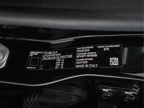 Jeep Compass 1.3T Night-Eagle Aut. *LEATHER-MICROFIBRE | NAVI-FULLMAP | KEYLESS | CAMERA | HEATED-SEATS | COMFORT-SEATS | DAB+ | ECC | LANE-ASSIST | PDC | CRUISE | 19''ALU*