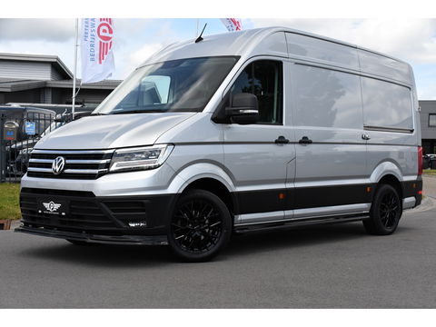 Volkswagen Crafter 35 2.0 TDI L3H3 Highline Adaptieve Cruise, Camera, Carplay, LED, Multimedia, 140PK, Automaat, 2 x Schuifdeur, Stoelverwarming, Uniek!
