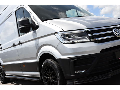 Volkswagen Crafter 35 2.0 TDI L3H3 Highline Adaptieve Cruise, Camera, Carplay, LED, Multimedia, 140PK, Automaat, 2 x Schuifdeur, Stoelverwarming, Uniek!