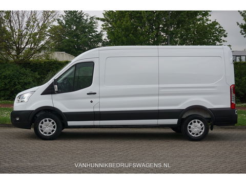Ford Transit 350L 130PK L3H2 Trend LDT BPM VRIJ!! 12" Sync Apple CP/Android A, Camera, Trekhaak!! NR. W04*