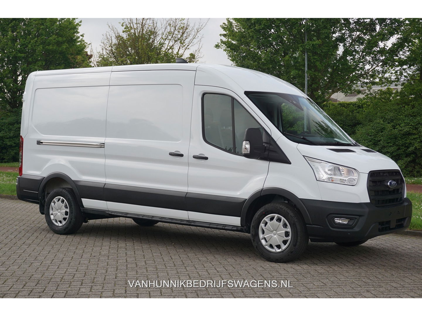Ford Transit 350L 130PK L3H2 Trend LDT BPM VRIJ!! 12" Sync Apple CP/Android A, Camera, Trekhaak!! NR. W04*