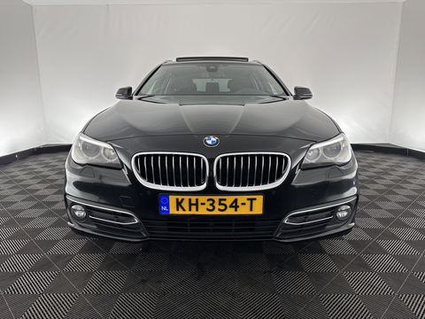 BMW 5 Serie Touring 530d High Executive Luxury-Line Aut. *PANO | LUXURY-LEATHER | HEAD-UP | BI-XENON | MEMORY-PACK | HIFI-SOUND | HEATED-COMFORT-SEATS | NAVI-FULLMAP | CRUISE | TOWBAR | SHIFT-PADDLES | LANE-ASSIST | ECC | PDC | 18''ALU*