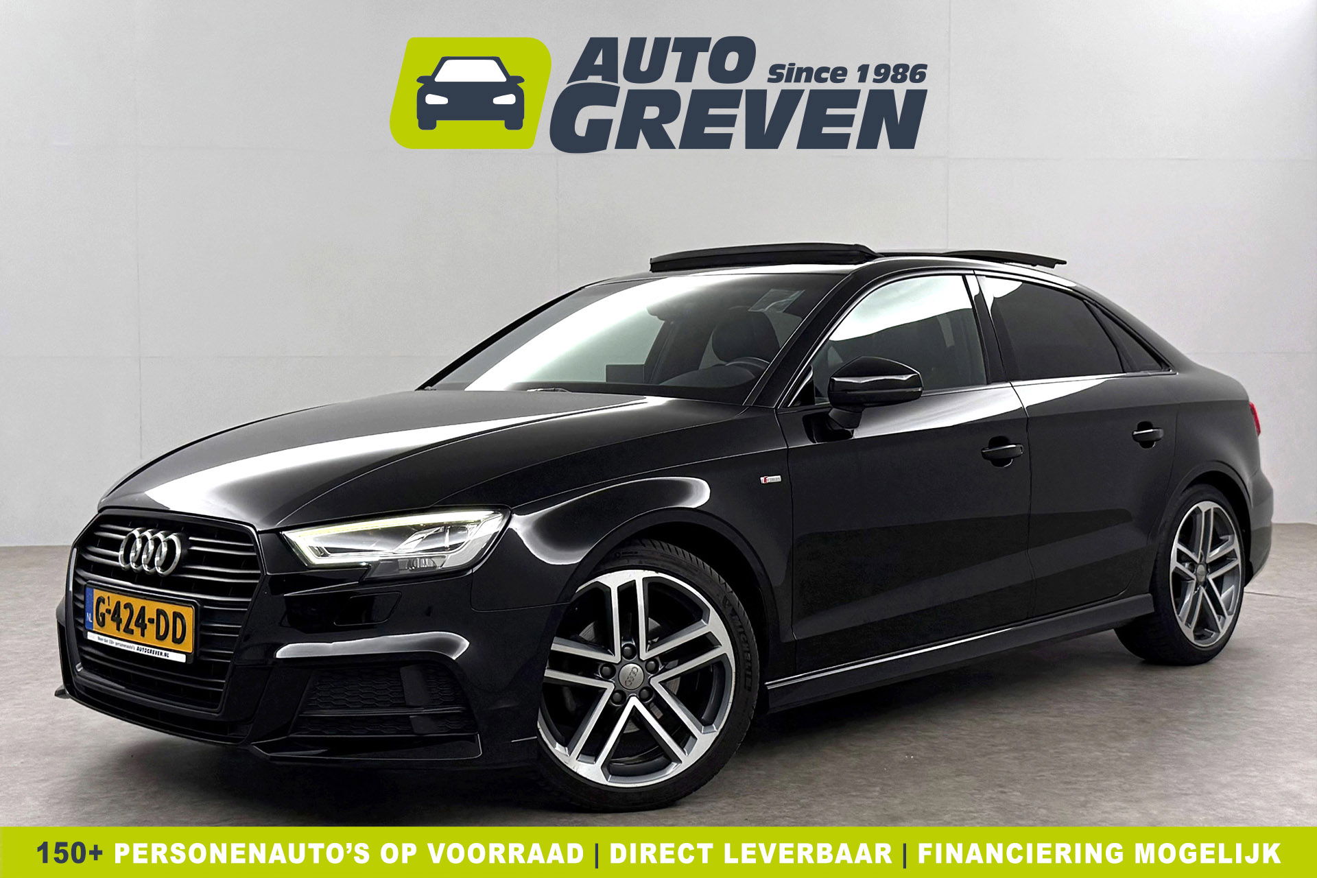 Audi A3 35 TFSI S-Line 150PK Pano LED Carplay Virtual Clima Cruise Navigatie PDC 18''LMV