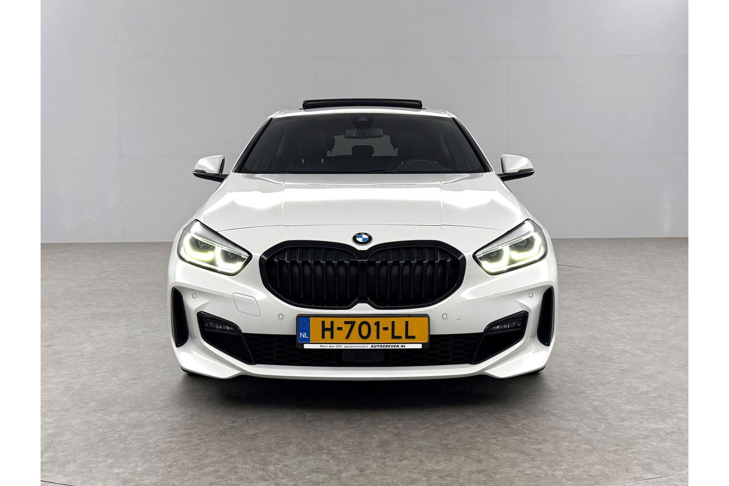 BMW 1-serie 118i M-Sport 141PK Pano Carplay Sfeerverl. Virtual LED Memory Clima Camera Cruise Navi PDC 17"LMV