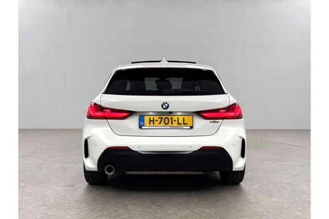 BMW 1-serie 118i M-Sport 141PK Pano Carplay Sfeerverl. Virtual LED Memory Clima Camera Cruise Navi PDC 17"LMV