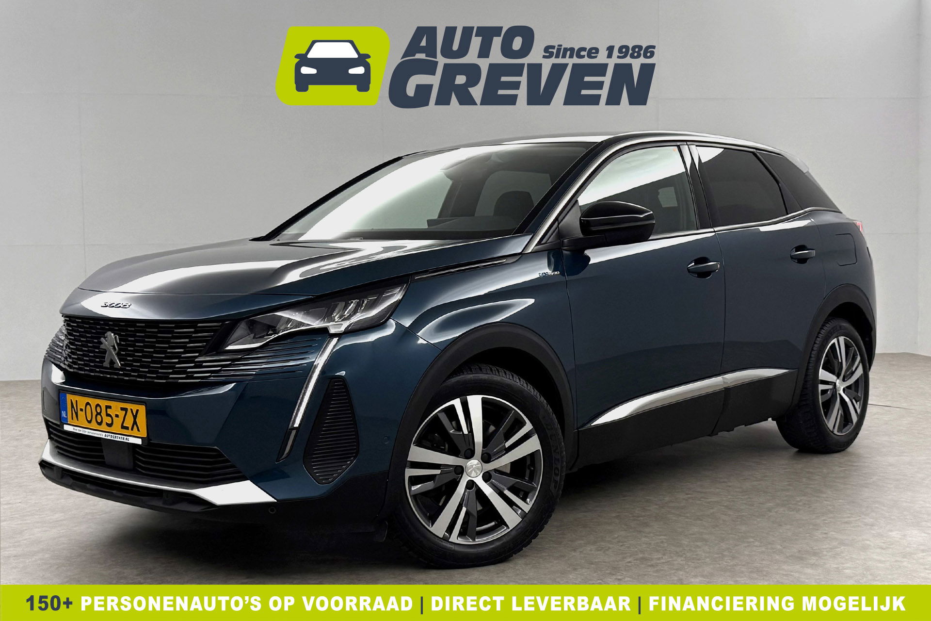 Peugeot 3008 1.6 HYbrid 222PK Allure 360Camera Carplay Virtual LED Trekhaak Clima Cruise Navi PDC 18''LMV