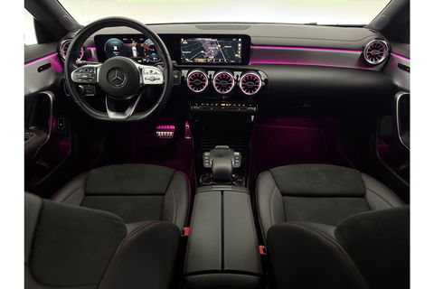 Mercedes-Benz CLA-Klasse 250 e AMG 235PK Hybride Sfeerverl. LED Virtual Trekhaak Camera Cruise Navi 18"LMV PDC