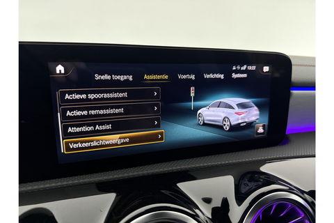 Mercedes-Benz CLA-Klasse 250 e AMG 235PK Hybride Sfeerverl. LED Virtual Trekhaak Camera Cruise Navi 18"LMV PDC