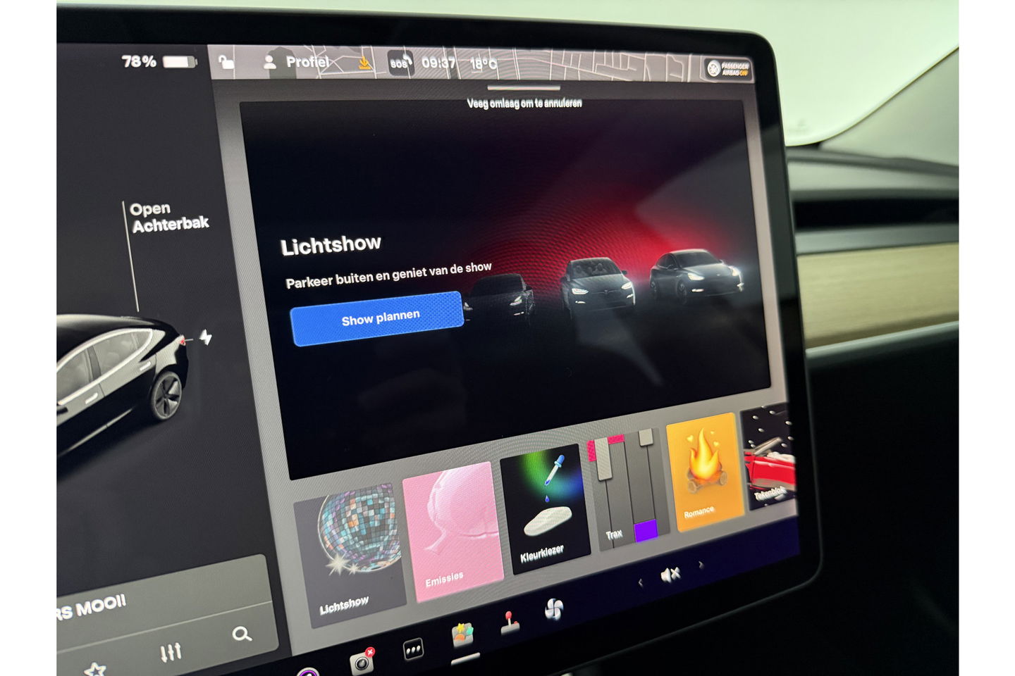 Tesla Model 3 Long Range AWD 75 kWh 351PK 360Camera Autopilot LED Memory Pano View Leder 19"LMV Cruise Clima Navi PDC