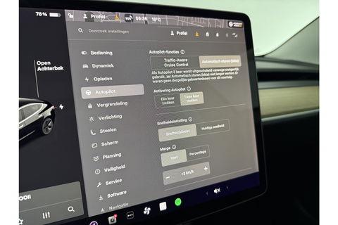 Tesla Model 3 Long Range AWD 75 kWh 351PK 360Camera Autopilot LED Memory Pano View Leder 19"LMV Cruise Clima Navi PDC