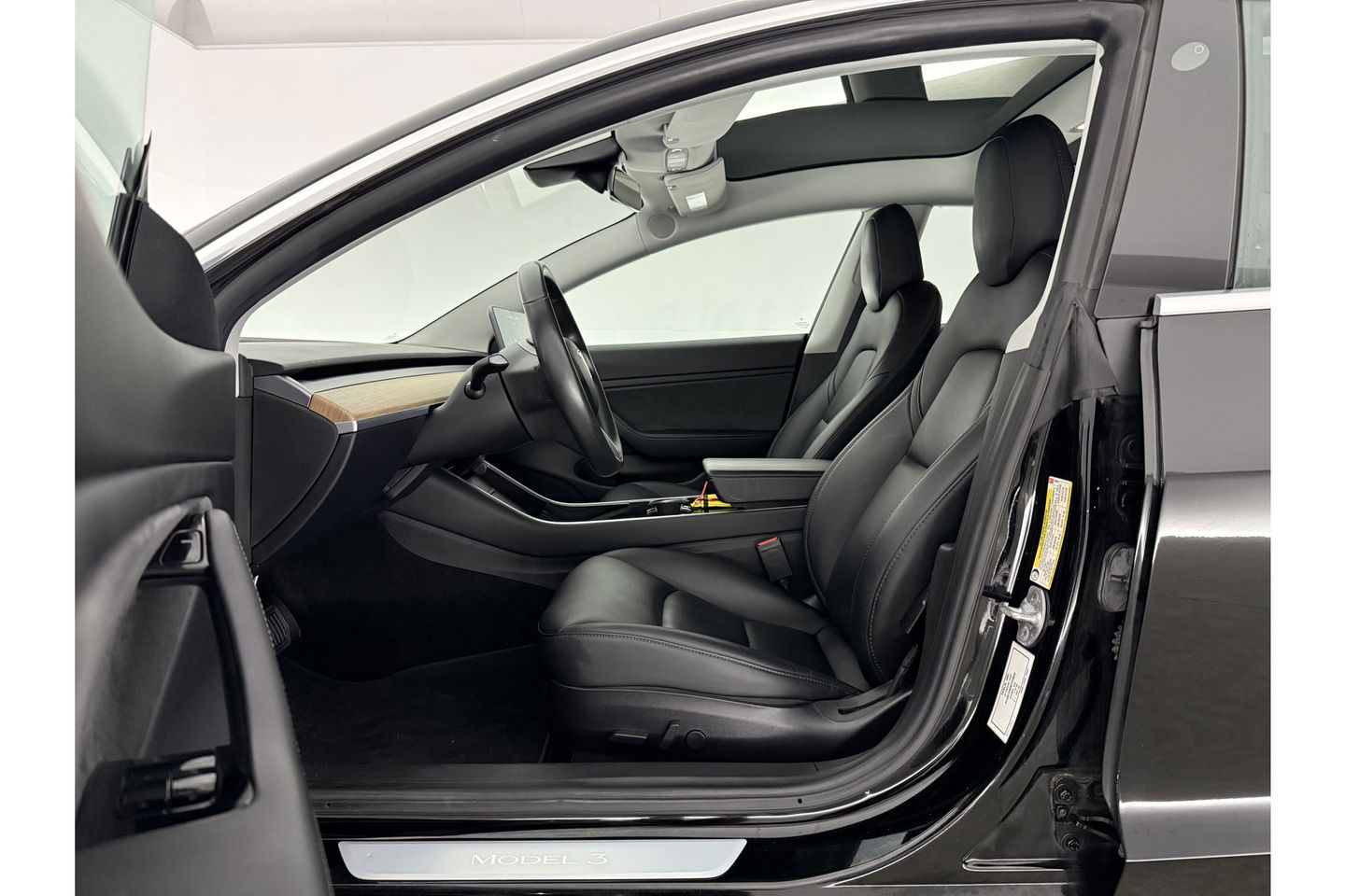 Tesla Model 3 Long Range AWD 75 kWh 351PK 360Camera Autopilot LED Memory Pano View Leder 19"LMV Cruise Clima Navi PDC