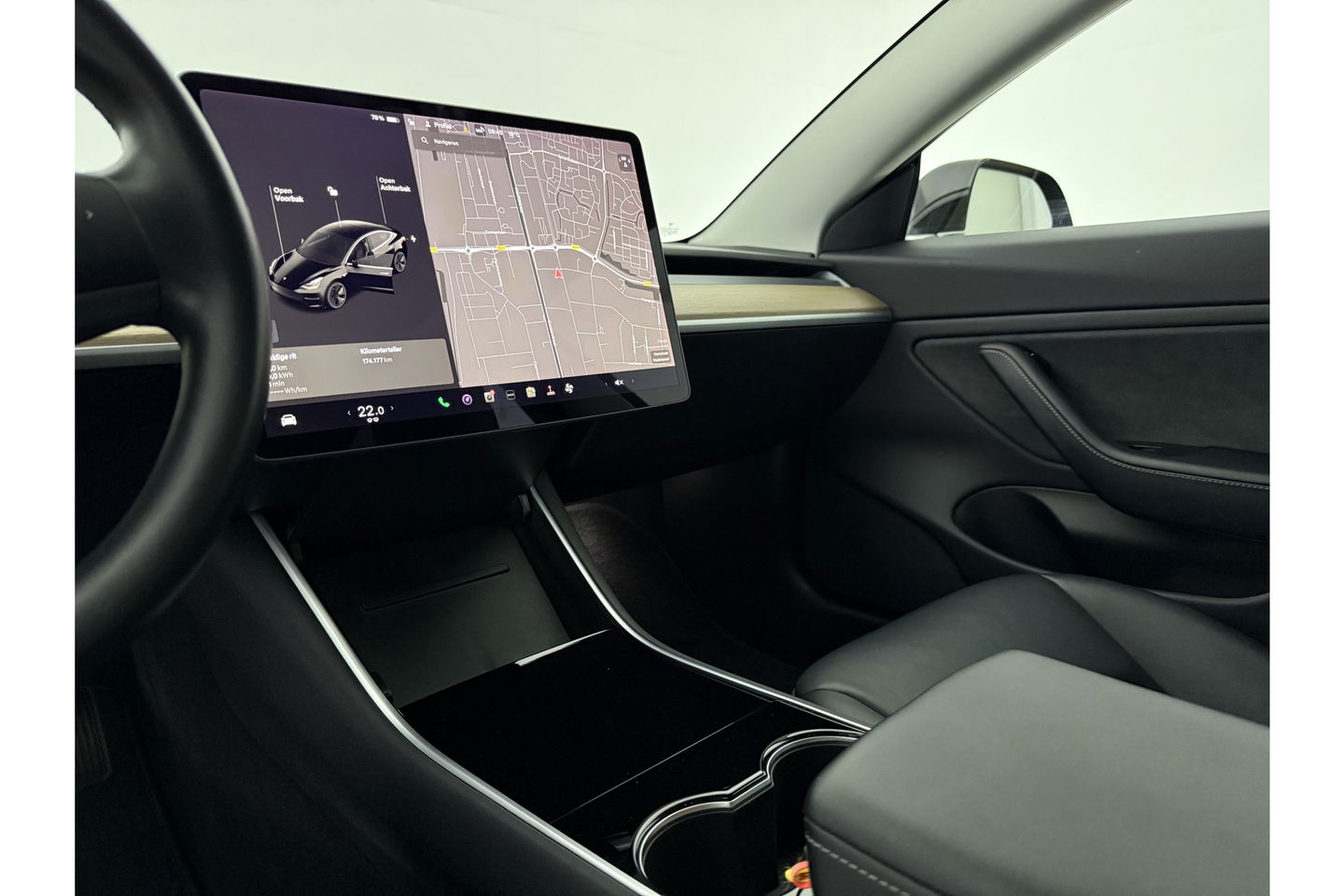 Tesla Model 3 Long Range AWD 75 kWh 351PK 360Camera Autopilot LED Memory Pano View Leder 19"LMV Cruise Clima Navi PDC