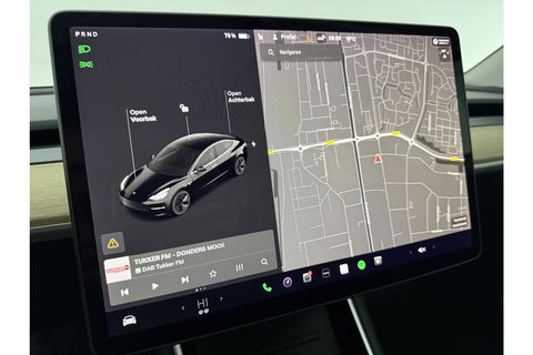 Tesla Model 3 Long Range AWD 75 kWh 351PK 360Camera Autopilot LED Memory Pano View Leder 19"LMV Cruise Clima Navi PDC