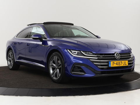 Volkswagen Arteon 1.4 TSI eHybrid R-Line Business+ | Panoramadak | Trekhaak | Stoelverwarming | Matrix LED | Adaptive cruise | Leder/Alcantara | Carplay | Camera | Keyless