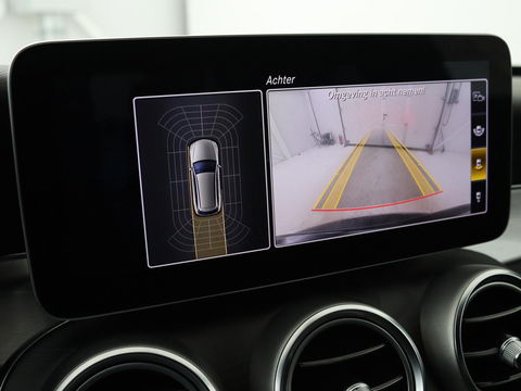Mercedes-Benz C-Klasse 160 Business Solutions AMG | Stoelverwarming | Trekhaak | Leder/Alcantara | Camera | Navigatie | Park Assist | Full LED | Climate control